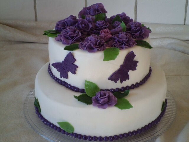 Violette roser