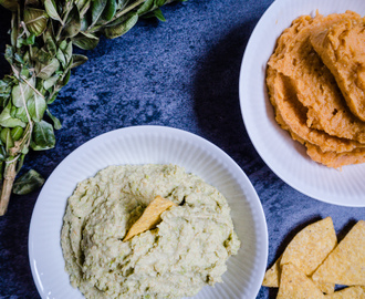 Edamame hummus - Opskrift på sund hummus med edamamebønner