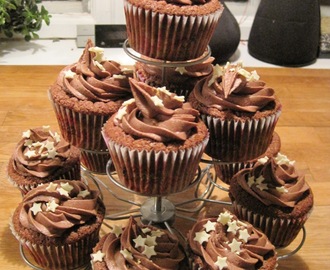 Nougat cupcakes