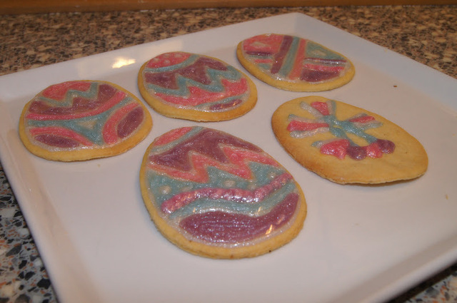 Påske sugar cookies