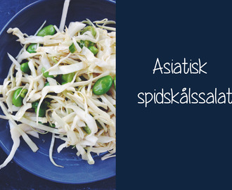 Asiatisk spidskålssalat