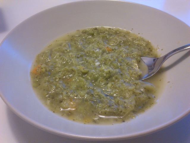 Broccoli-suppe