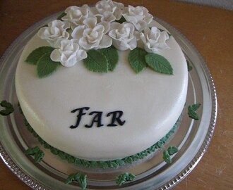Fødselsdag -kage til min far