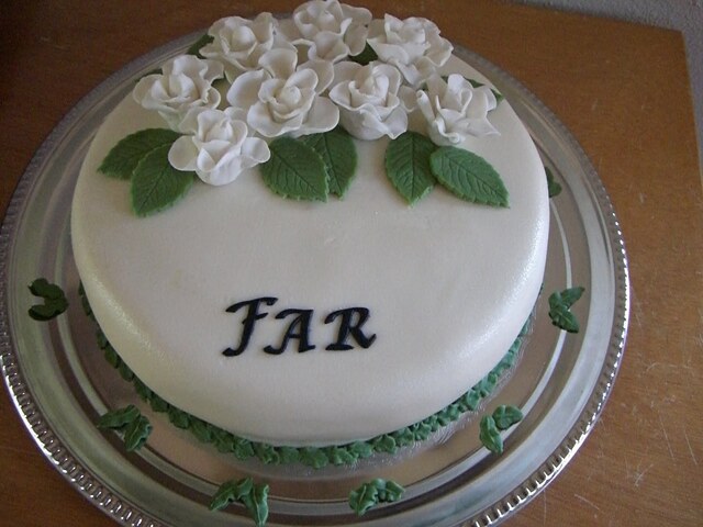 Fødselsdag -kage til min far