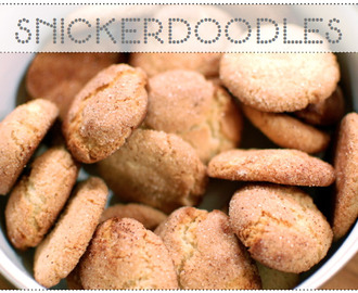 Snickerdoodles (glutenfri)