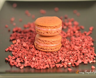 Raspberry Macarons Recipe