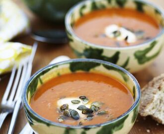 Græskarsuppe med spidskommen