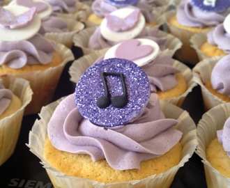 Violetta cupcakes