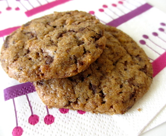 Cookies med chokoladestykker