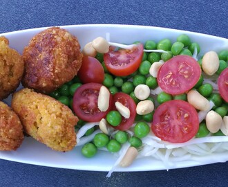 Falafler – dansk version med gulerødder og selleri