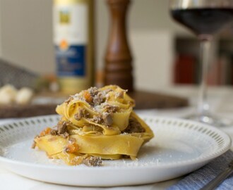 Pappardelle med anderagù | Pappardelle al ragù d’anatra