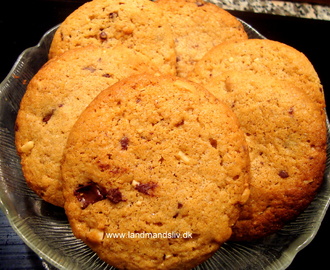 Sprøde peanutbutter cookies