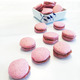 Rabarber macaroons