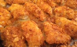 Crispy kylling i ovn