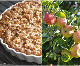 Verdens bedste apple-crumble-pie