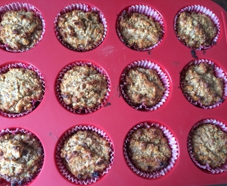 Glutenfrie muffins m. cashew- og macadamianødder