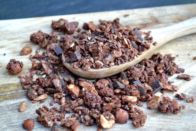 Crunchy chokolade müsli