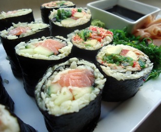 Sushi på lavkarbovis: Maki