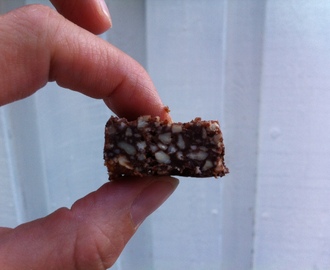 Chokolade med mandler ( dovenudgaven )