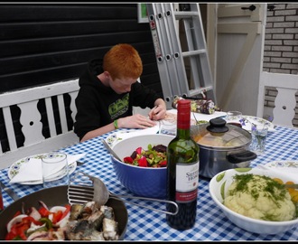 Paleomiddag i sommerhuset