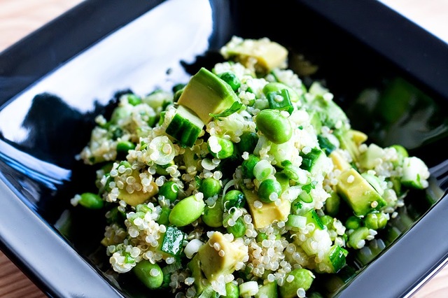 Grøn Quinoa-salat