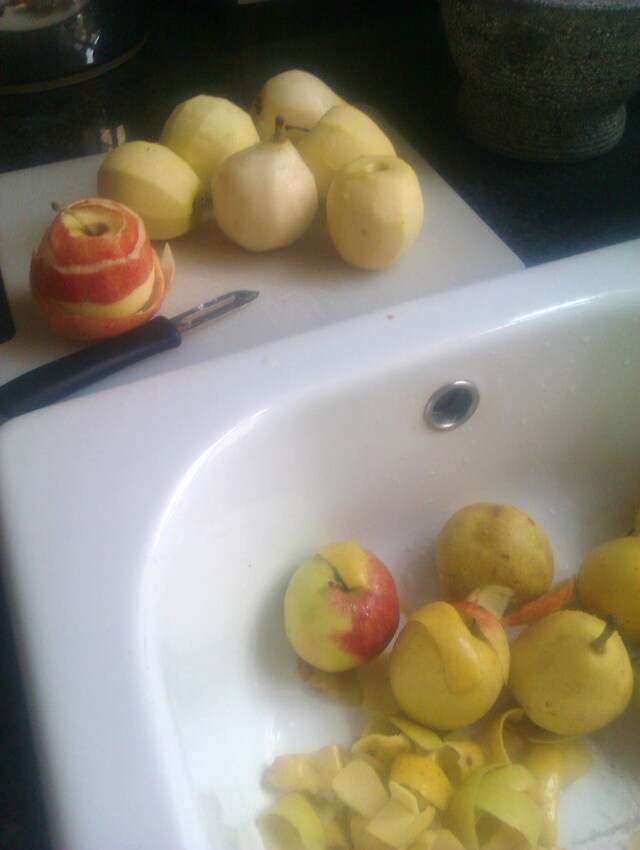 Æbledessert med ingefær og et snert af pære – uhmmm…