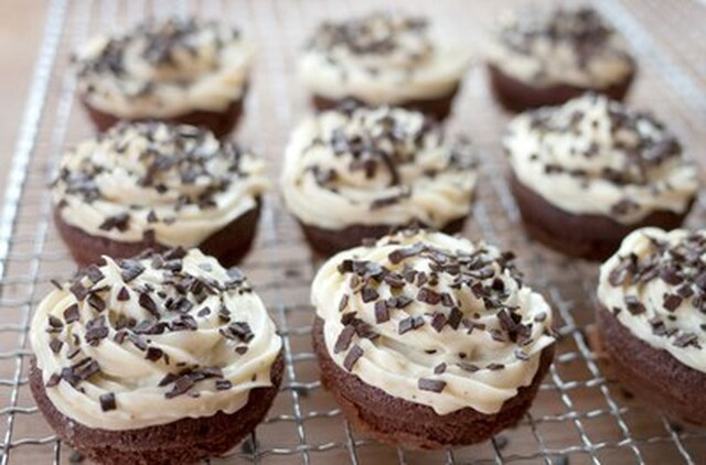 Chokolade cupcakes med chokolade smørcreme