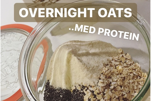 Proteinrig OVERNIGHT OATS!