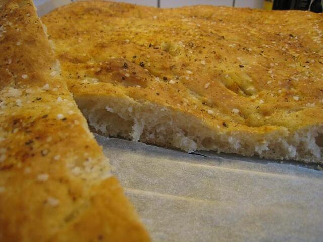 Foccacia m. krydderier