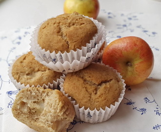 Æblemuffins - uden æg, mælk, nødder og gluten