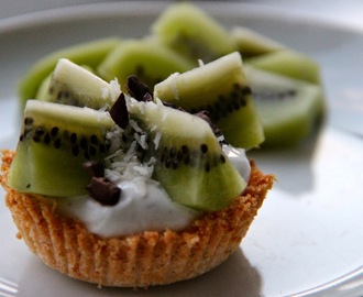 Mini Coconut & Kiwi Pies