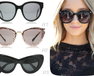 Wishlist // High End Sunglasses