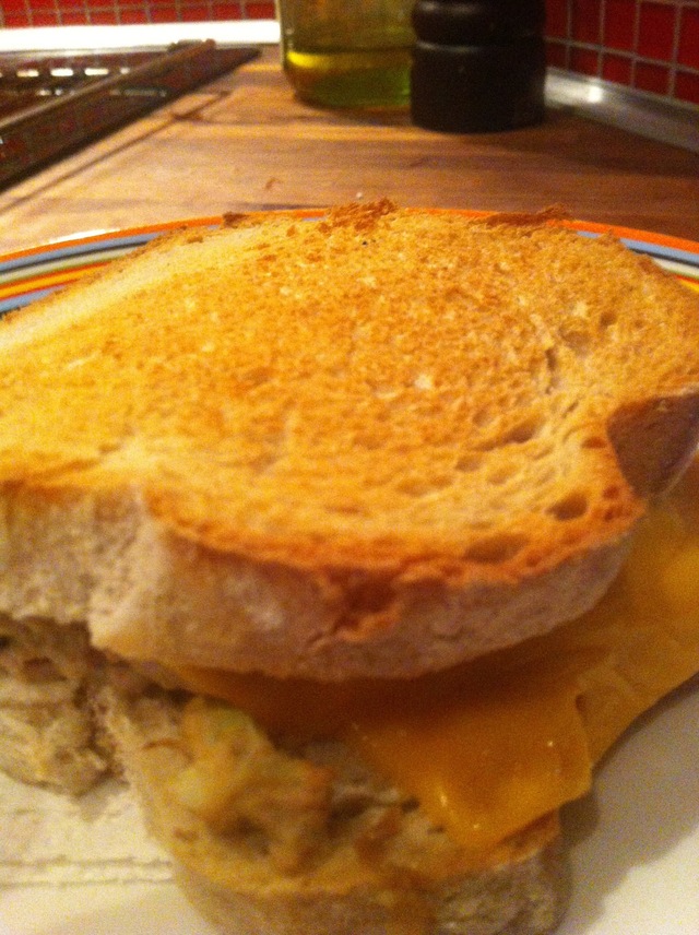 Amerikansk tun sandwich (Tunamelt-sandwich)