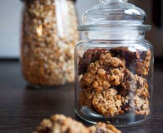 Cookies med Peanutbutter og Banan