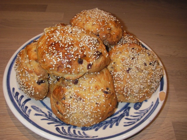 Langtidshævede havreboller, glutenfrie