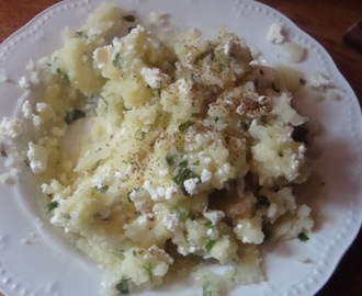 Kartoffelmos med feta