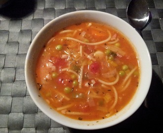 Minestrone suppe