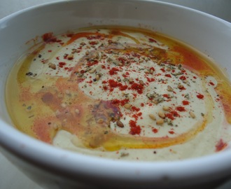 "Hummus" (eller egentlig en squashdip)