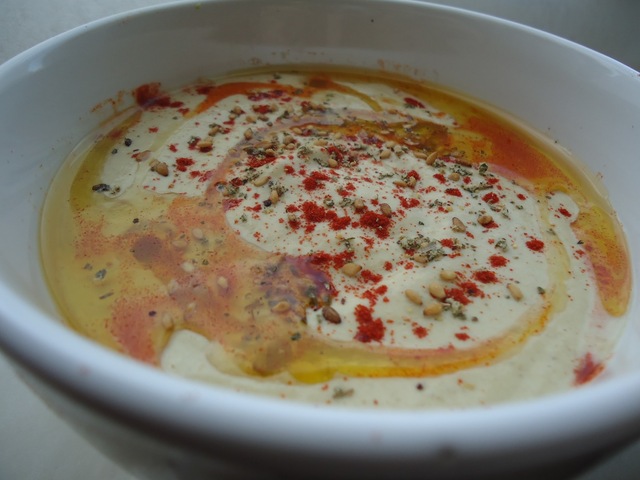 "Hummus" (eller egentlig en squashdip)