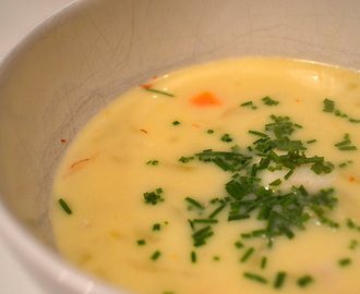 Cremet fiskesuppe