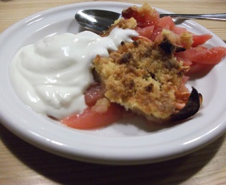 Apple crumble