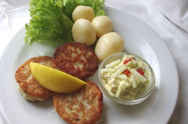 Fiskefrikadeller