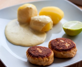 Torske/lakse frikadeller m. Remouladesovs