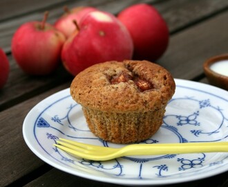 Æblemuffins med kanel