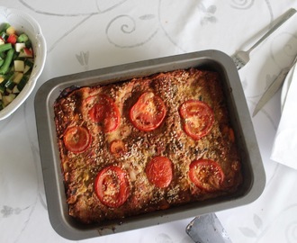 Klassisk lasagne på vegansk!