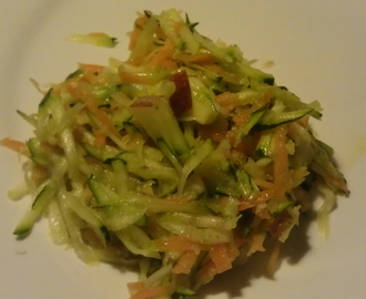 Frisk squash salat