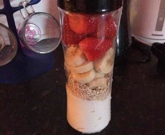 Jordbær/Banan Smoothie