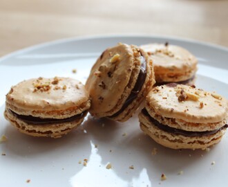 Nødde- nutella macarons