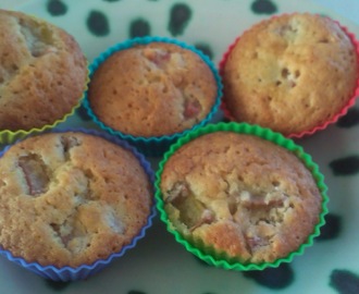 Rabarbermuffins