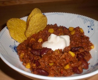 Chili con carne opskrift